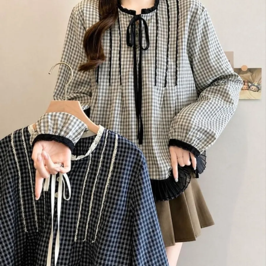 شومیز چهارخونه