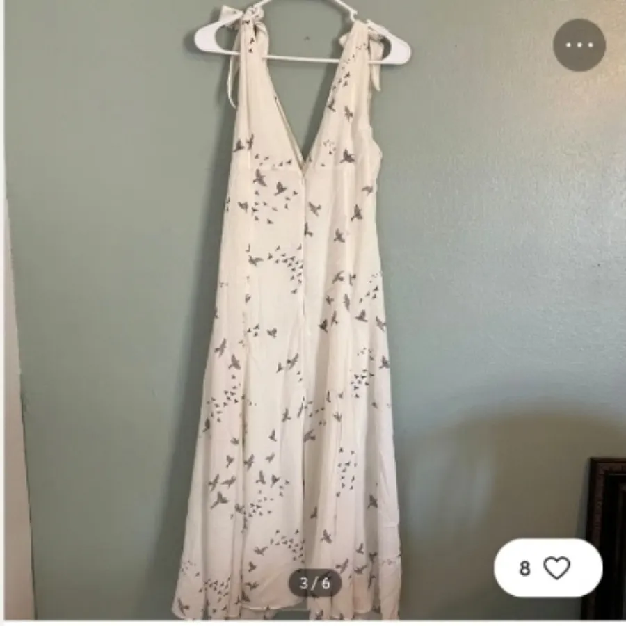 لباس مجلسی سفید برند H&M