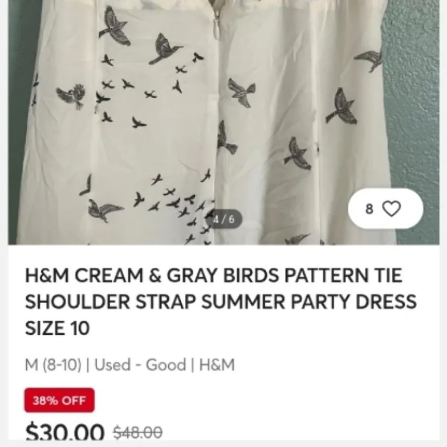 لباس مجلسی سفید برند H&M