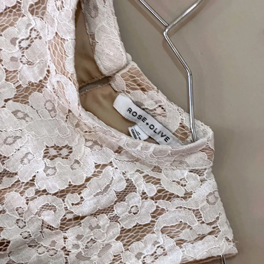 شومیز گیپور Rose & Olive