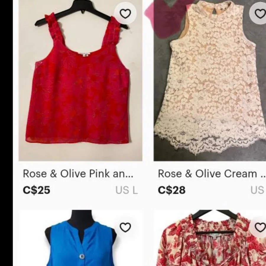شومیز گیپور Rose & Olive