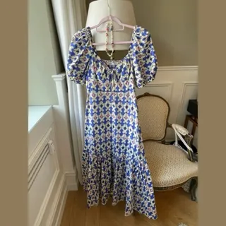 پیراهن ماکسی نخی Zara