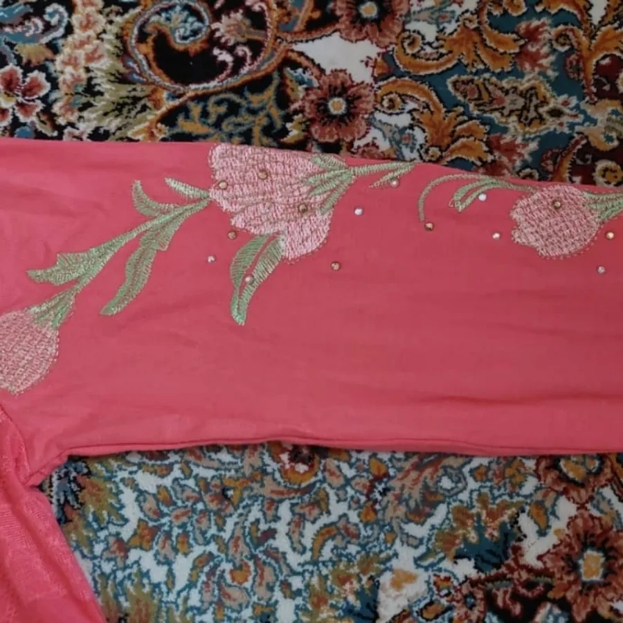 بلوز مجلسی گلدوزی