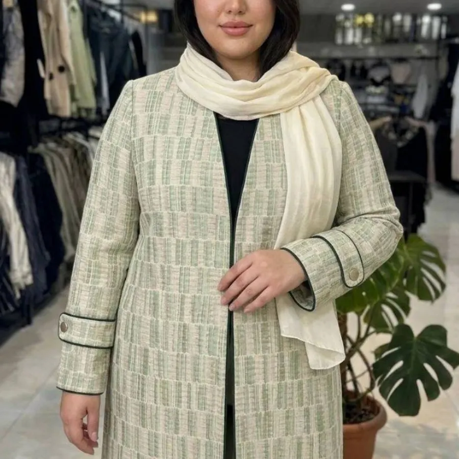 کت ژاکارد رنگی