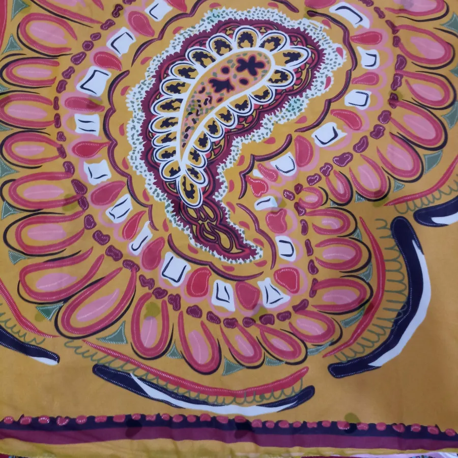 روسری مجلسی خردلی