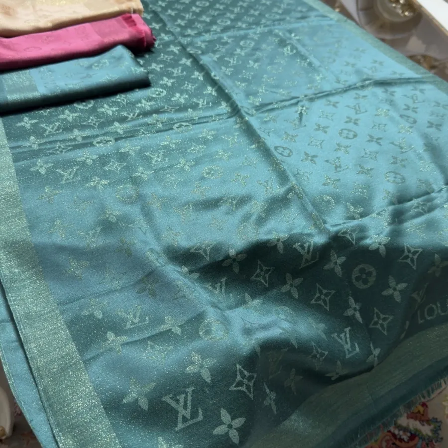 شال ابریشم شاین LV