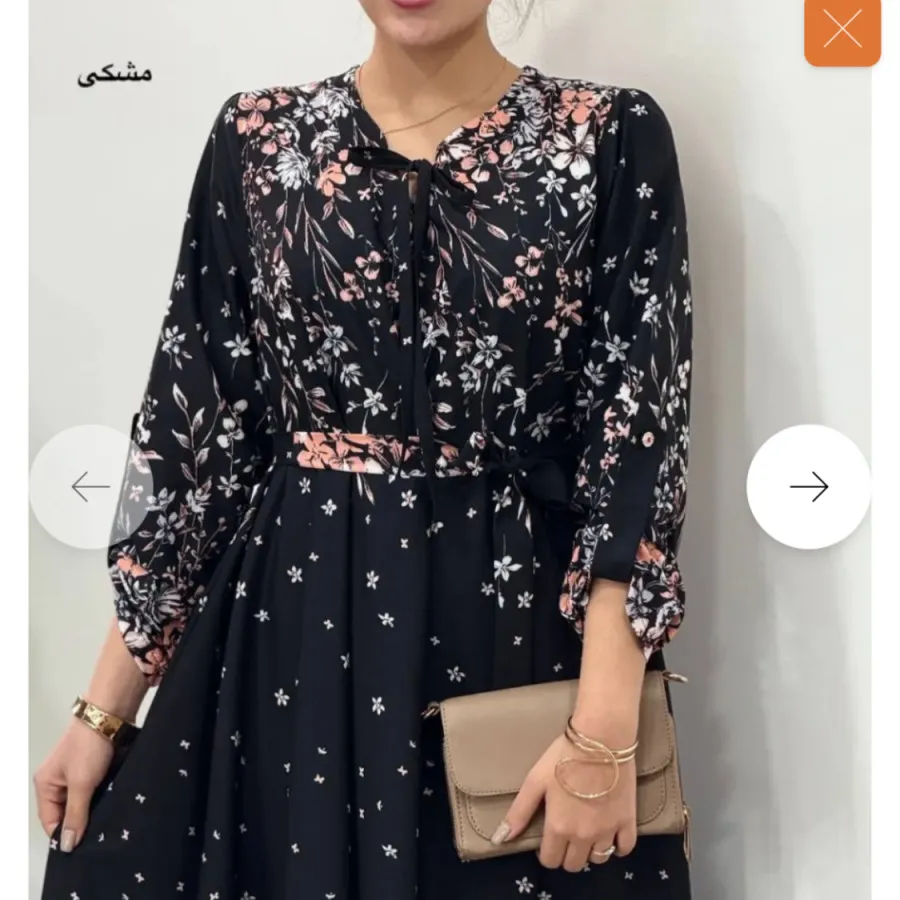پیراهن سوپر کلوش مهتاب