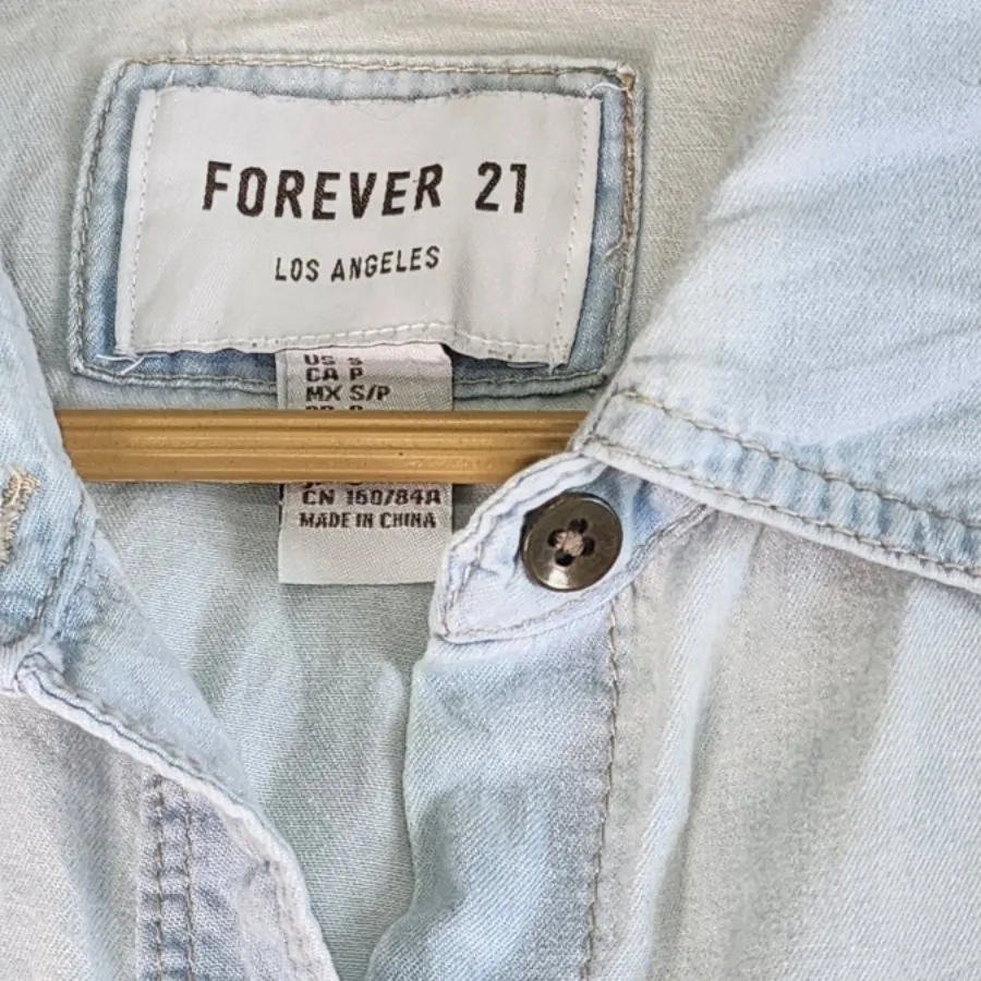 شومیز جین forever21