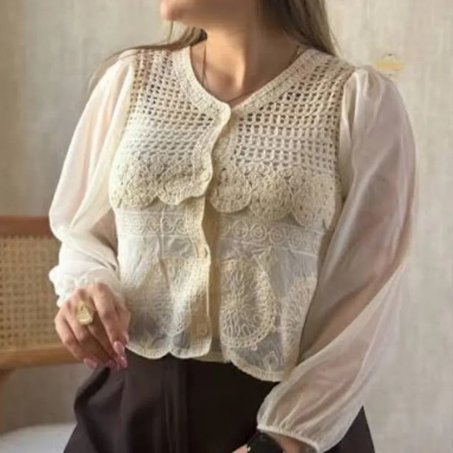 شومیز گیپوری وارداتی