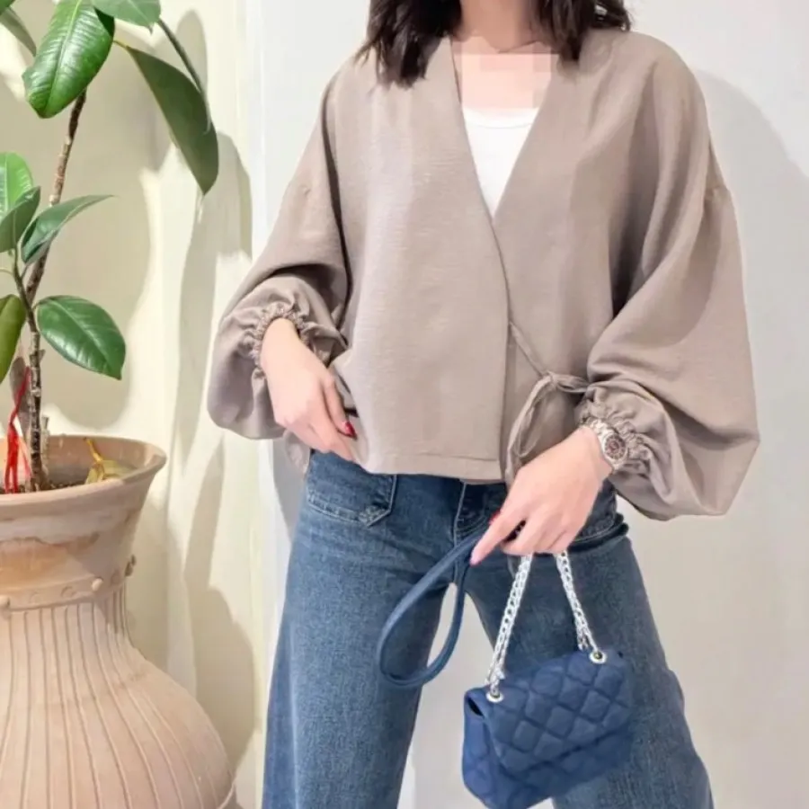 شومیز سیلک بغلبندی