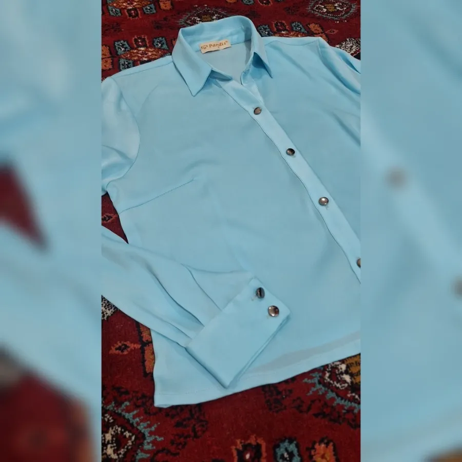 شومیز کاملا نو حریر ریزشی