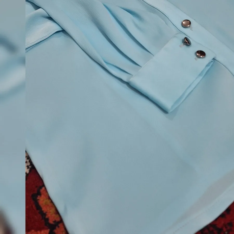 شومیز کاملا نو حریر ریزشی