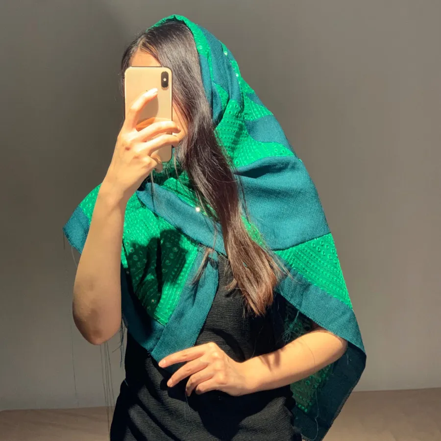 روسری سبز