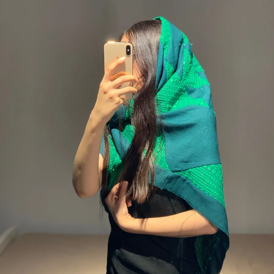 روسری سبز