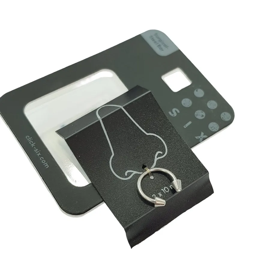 پیرسینگ بینی سپتوم استیل