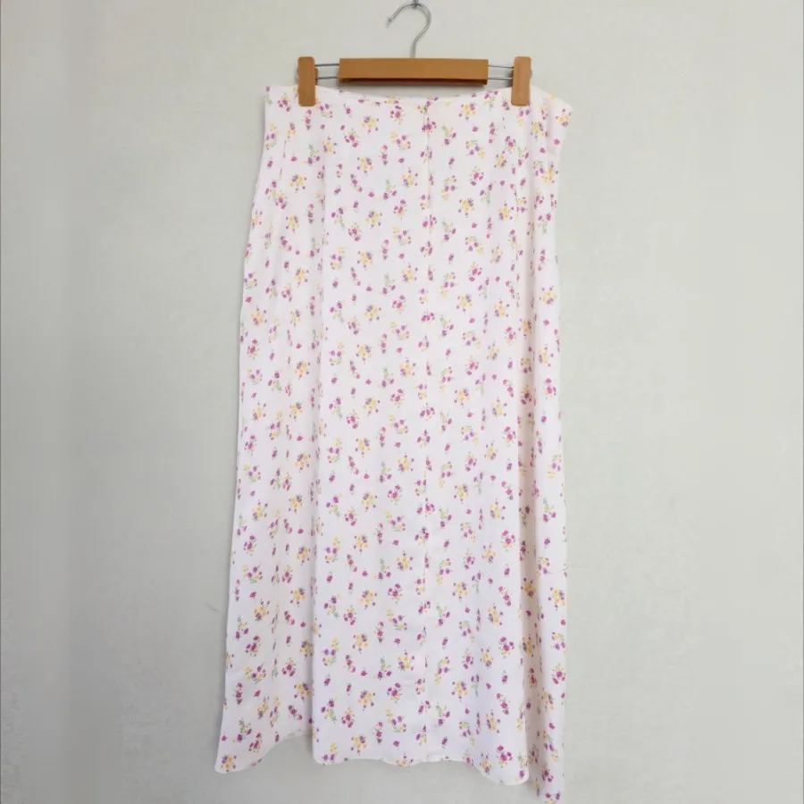 دامن سیلک گلدار