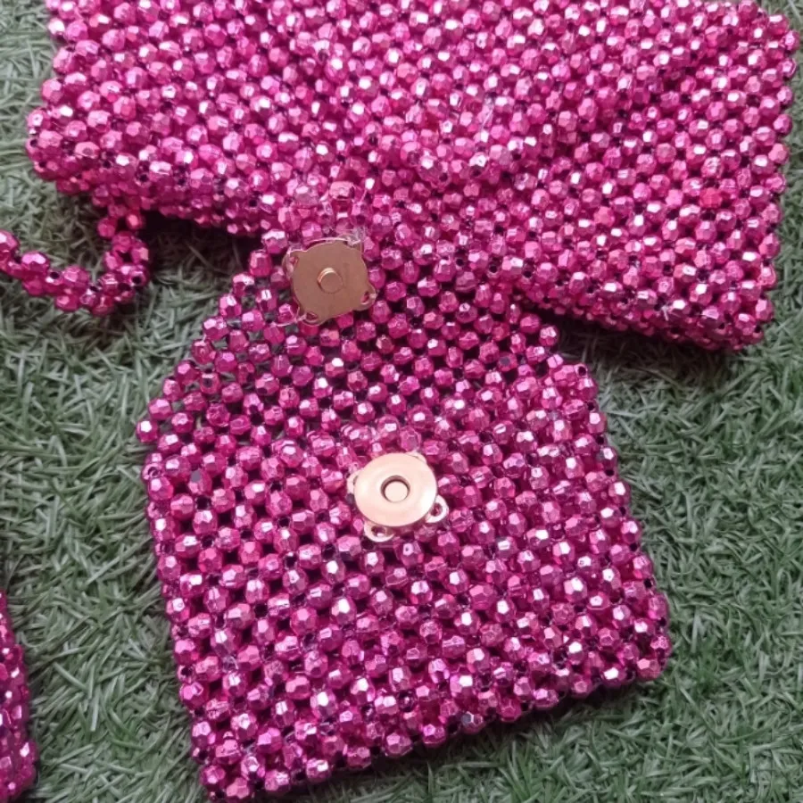 کیف مرواریدی مجلسی