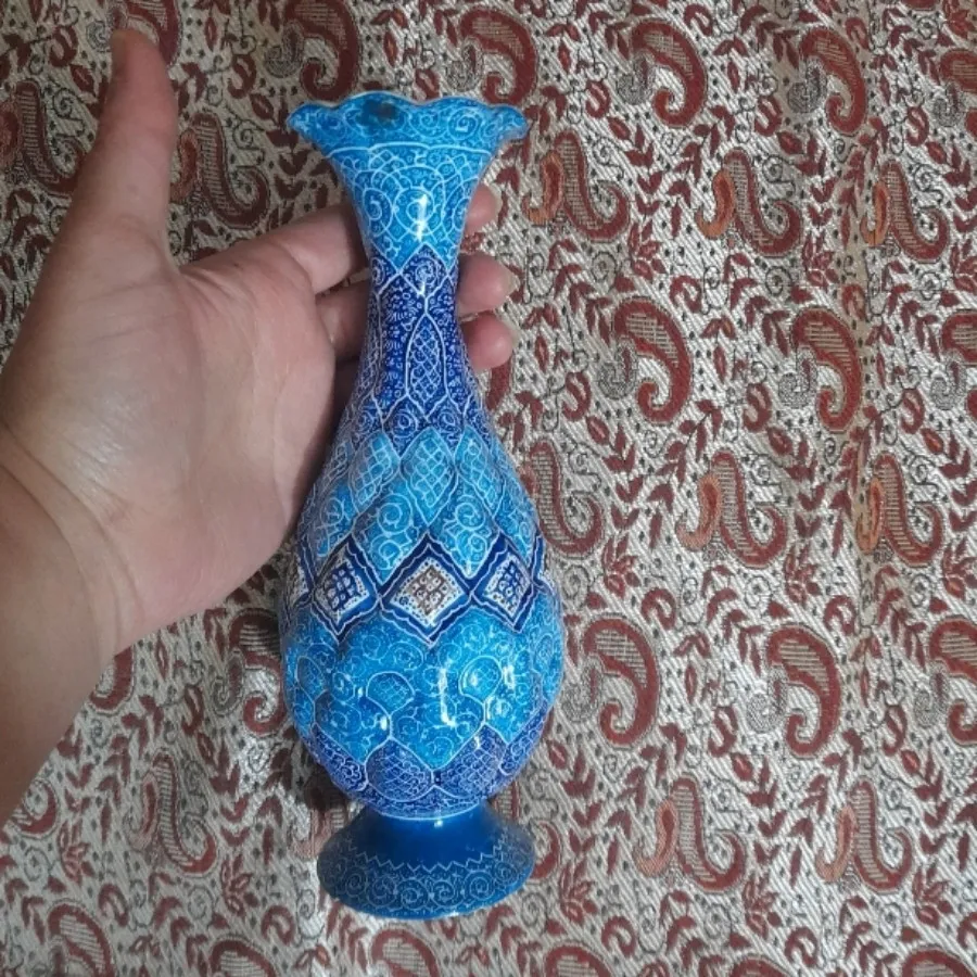 گلدان میناکاری