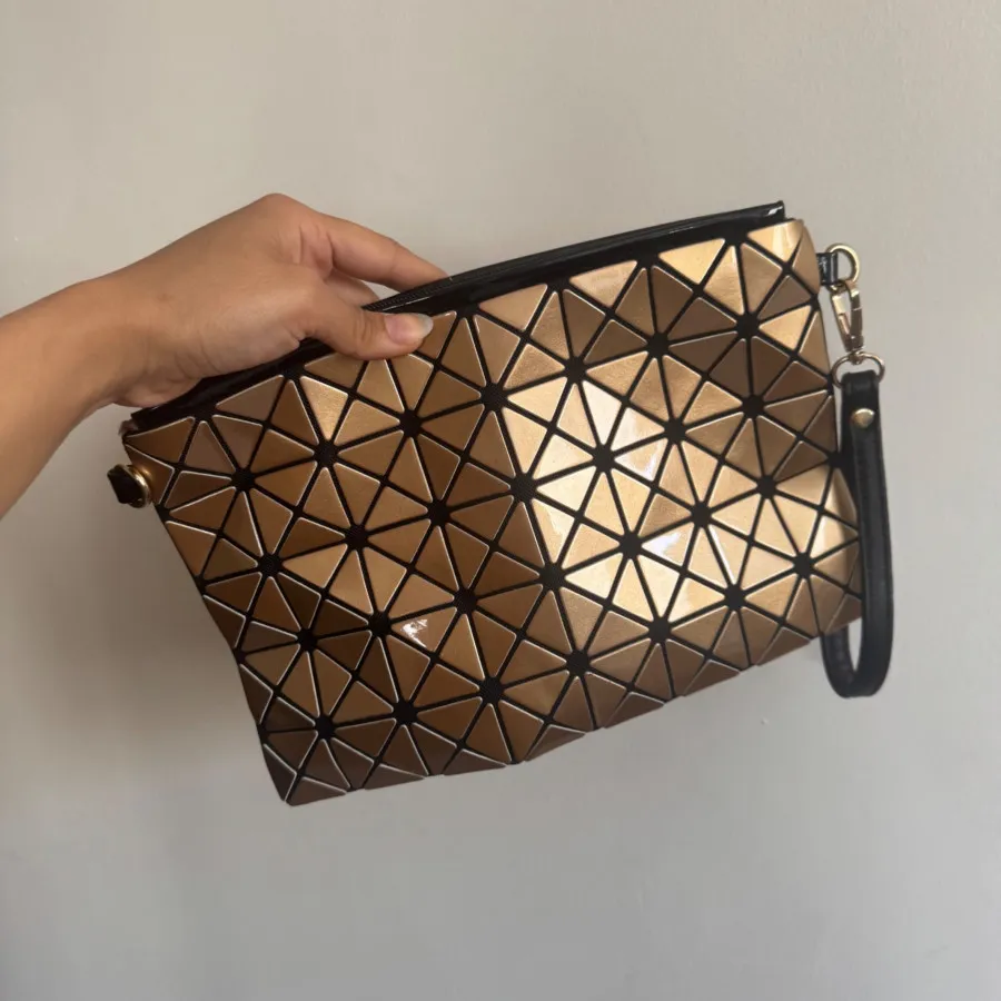 کیف دستی بژ طلایی