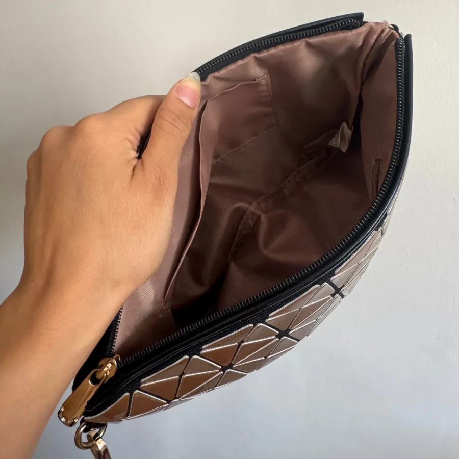 کیف دستی بژ طلایی