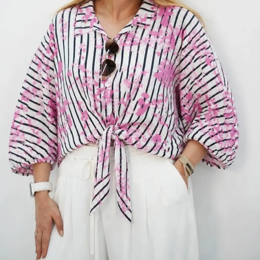 شومیز گره ای حراجی
