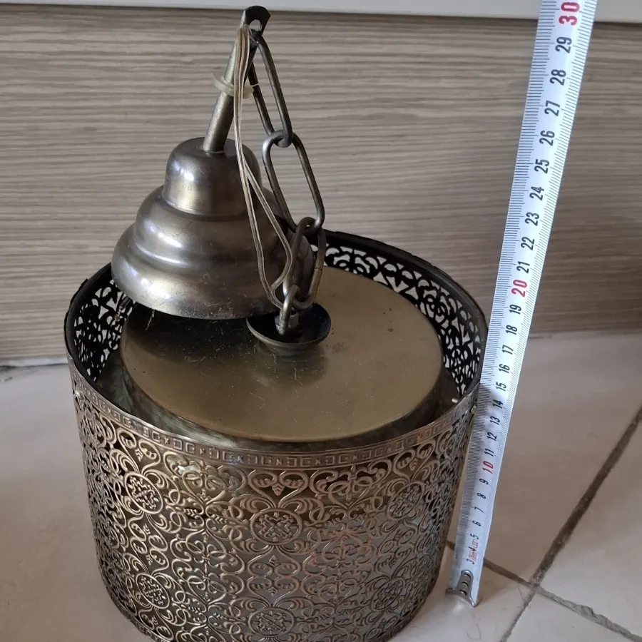 لوستر خاتم اسلیمی سه شعله