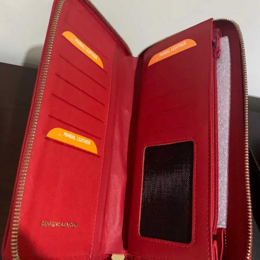 کیف پول مارال چرم