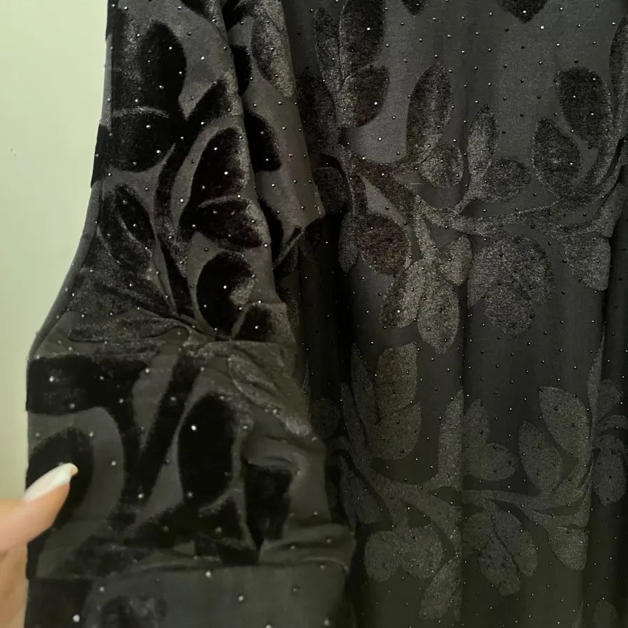 لباس مشکی مخمل مجلسی