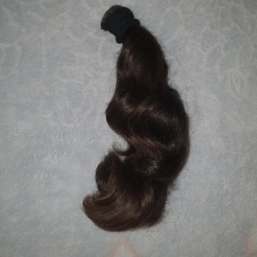 موی طبیعی بدون رنگ 30 cm