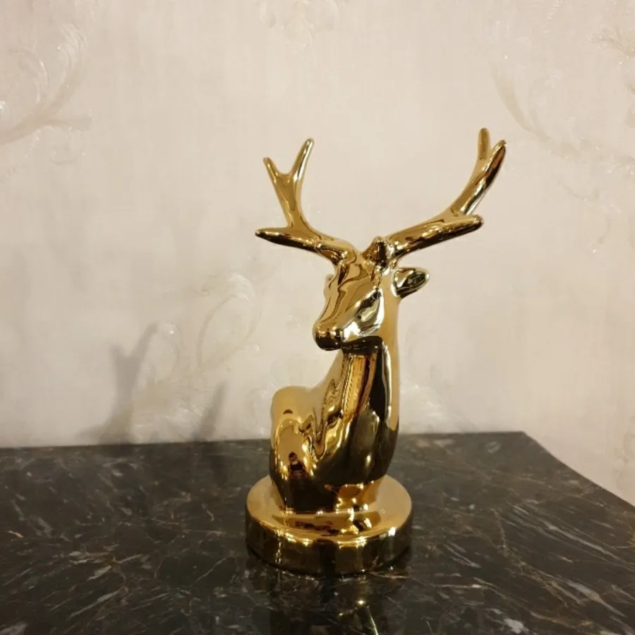 مجسمه و شمعدان گوزن