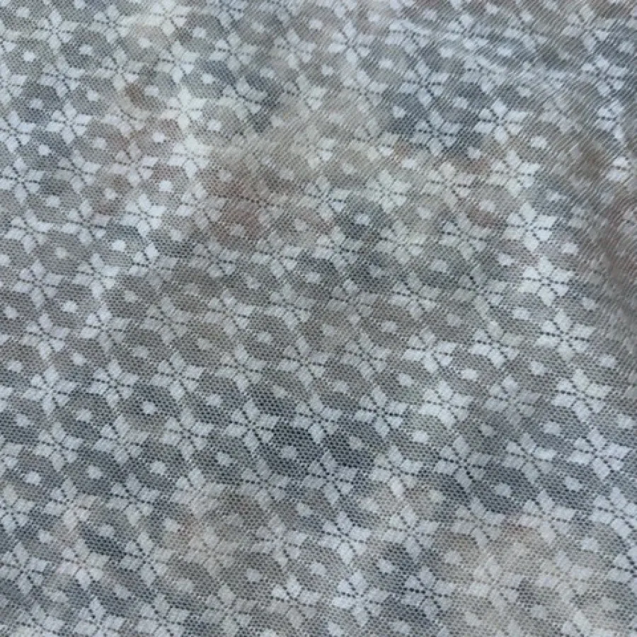 پارچه تور گلدار