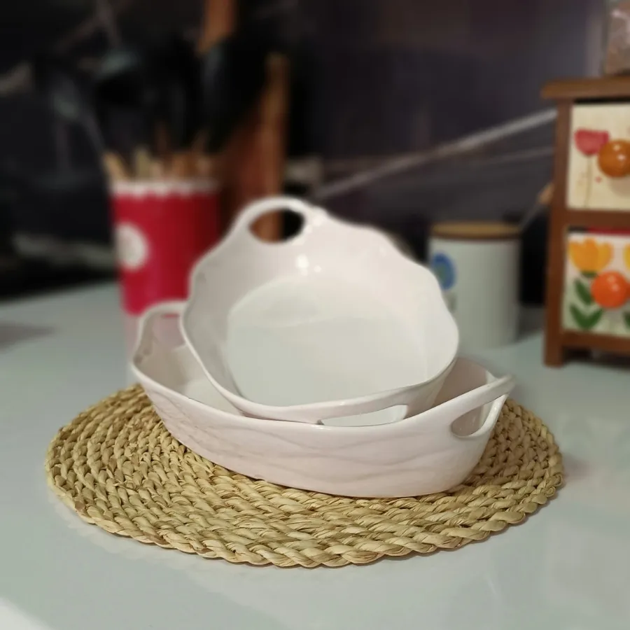 ظرف سرامیکی سفید