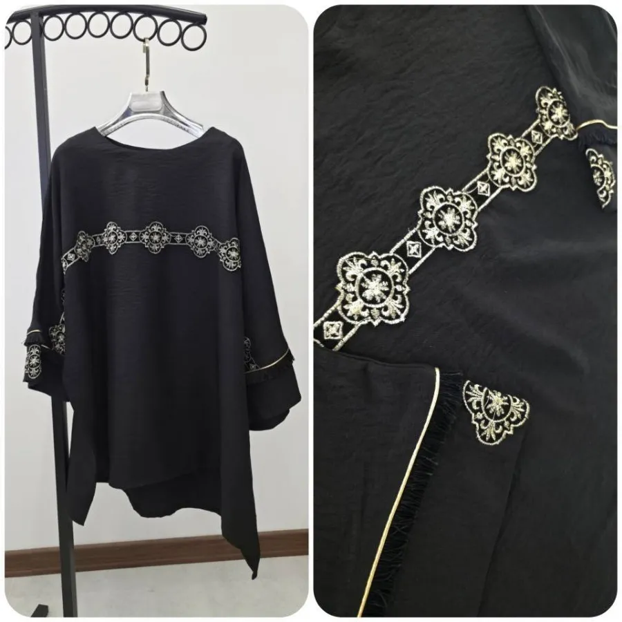 مانتو پانچ سایز بزرگ