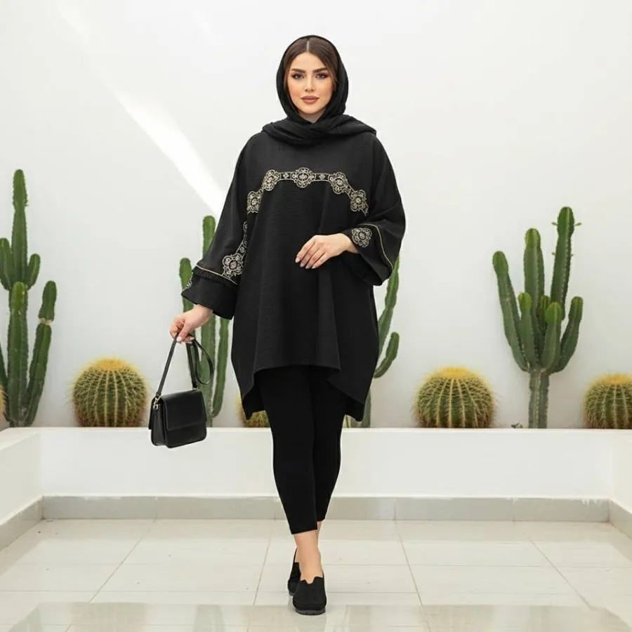 مانتو پانچ سایز بزرگ