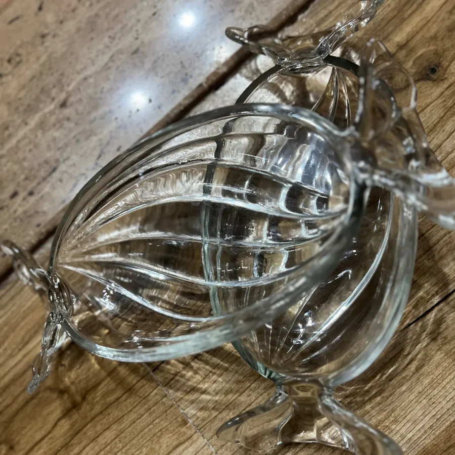 دوعدد ظرف شکلات خوری نو