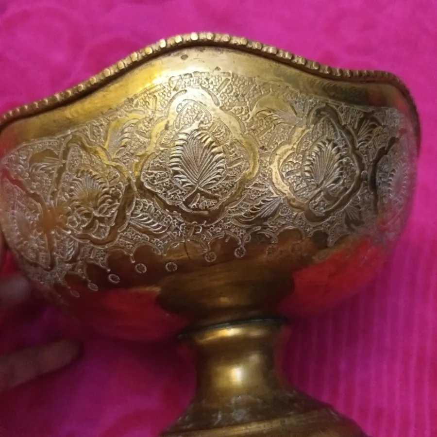 جام برنجی قدیمی