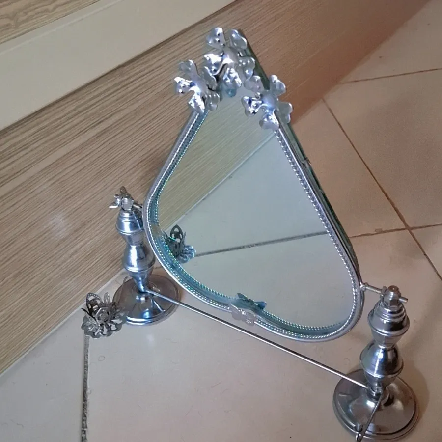 آینه قلبی شمع گل پروانه