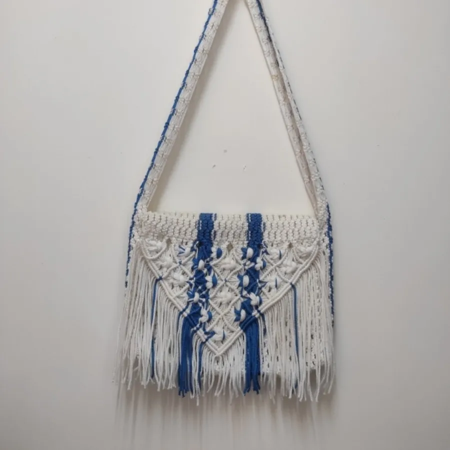 کیف مکرومه ای