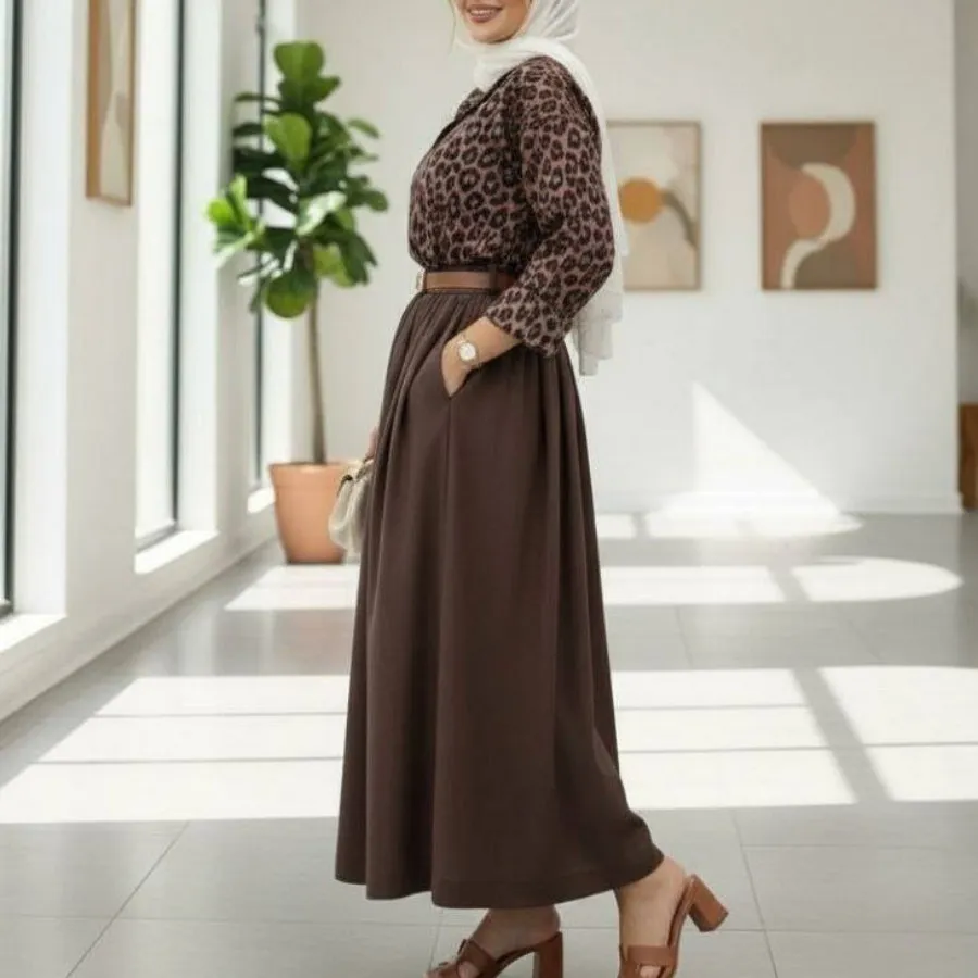 شومیز دامن پلنگی