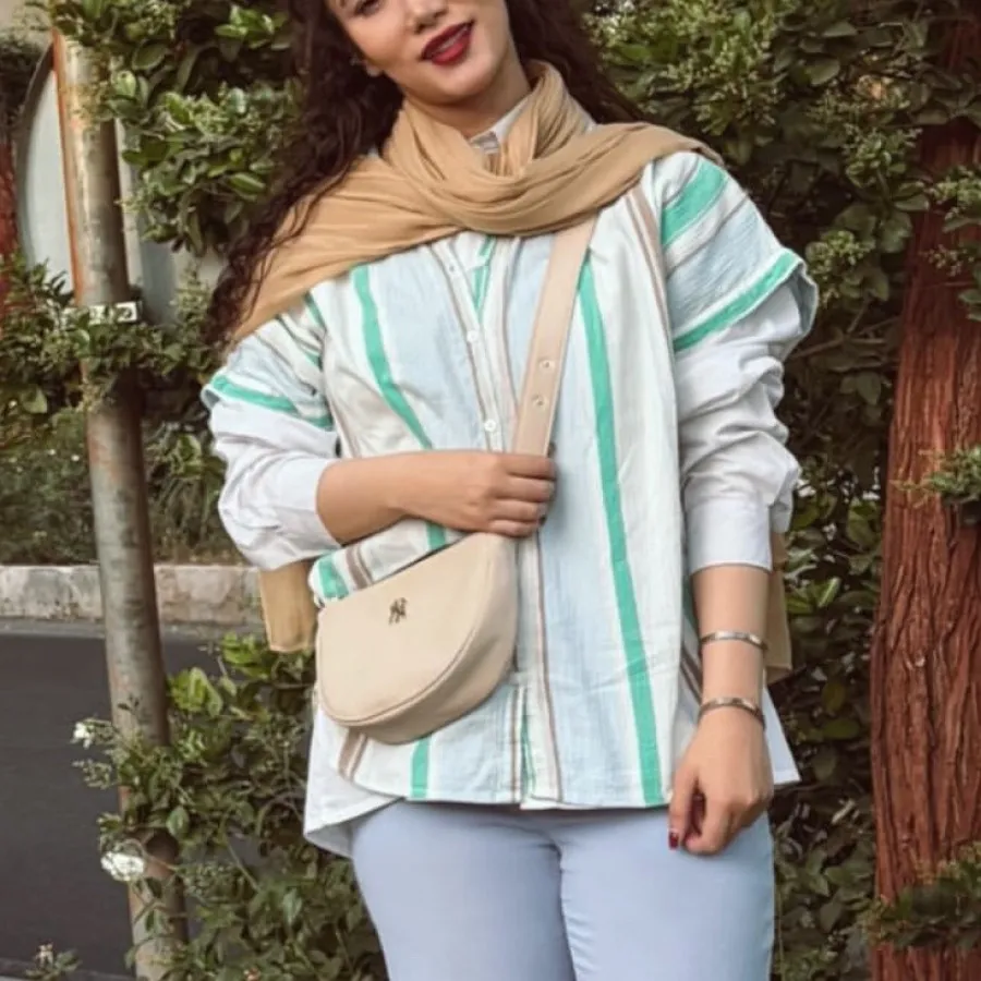 مانتو نخی کولردار