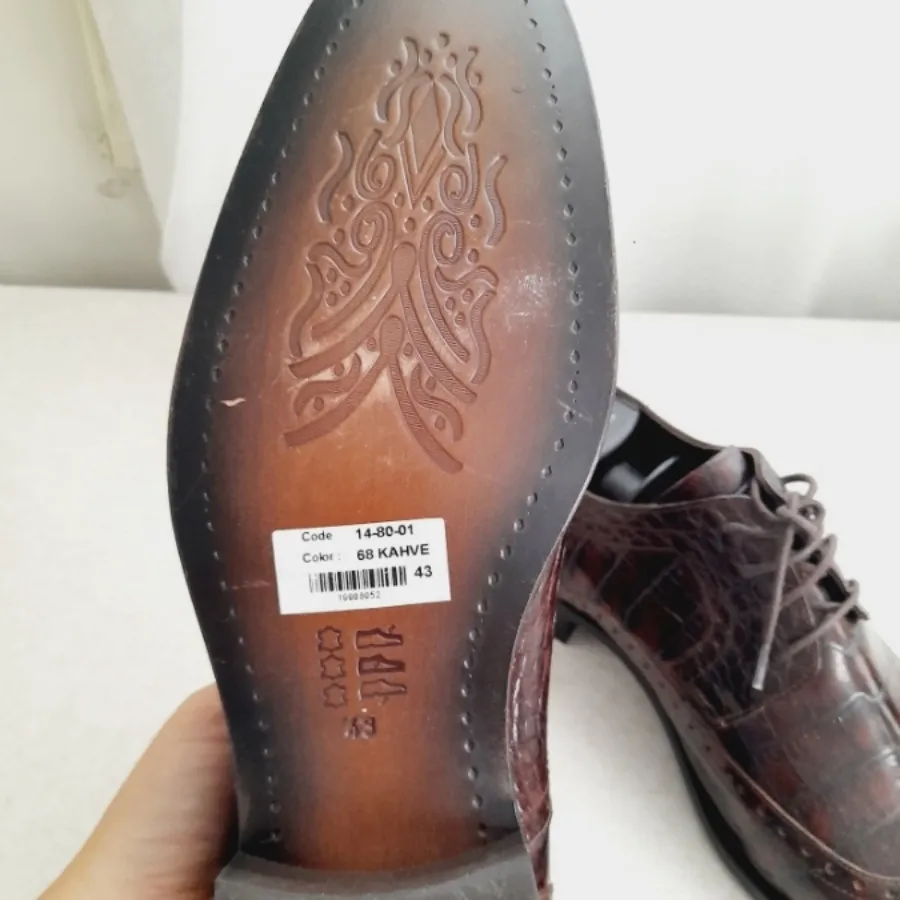 کفش تمام چرم مردانه