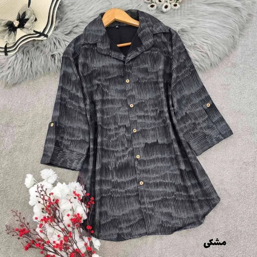 شومیز مانتویی گازوییلی