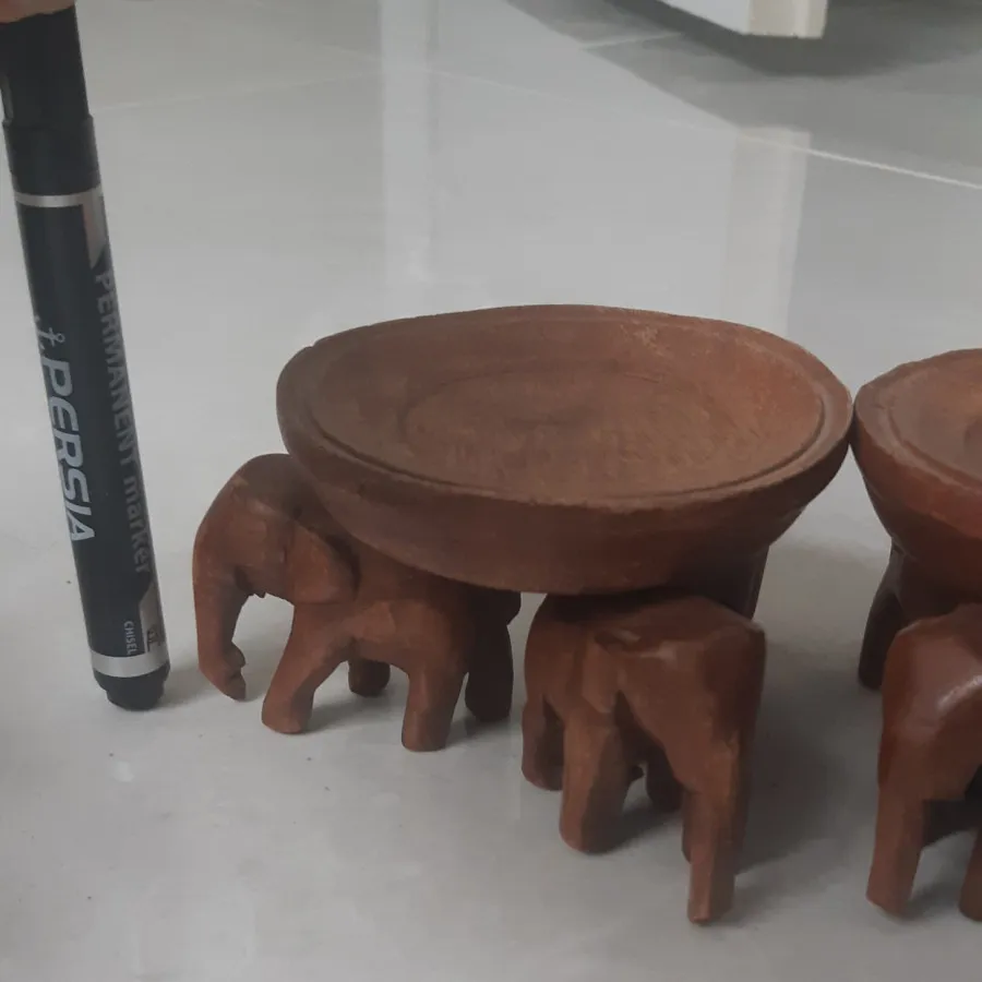 جاشمعی چوبی فیلی