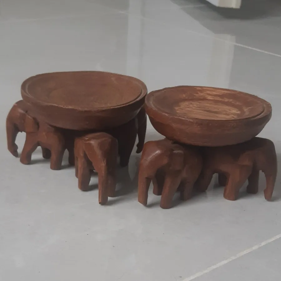 جاشمعی چوبی فیلی