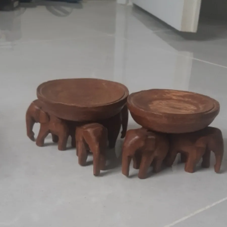 جاشمعی چوبی فیل