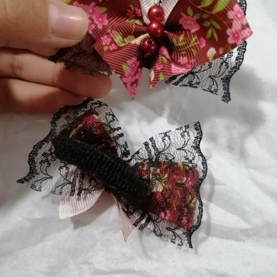 گیره و کش مو پاپیون گیپور