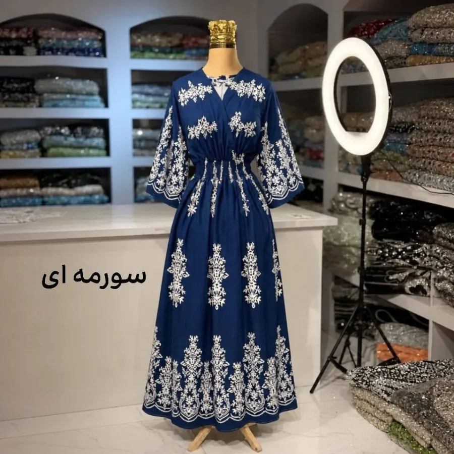 پیراهن ساحلی قواره بزرگ