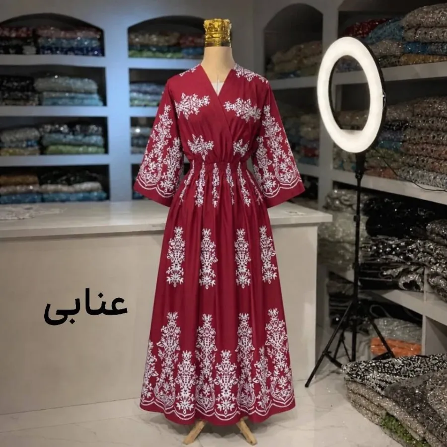 پیراهن ساحلی قواره بزرگ