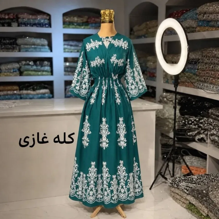 پیراهن ساحلی قواره بزرگ