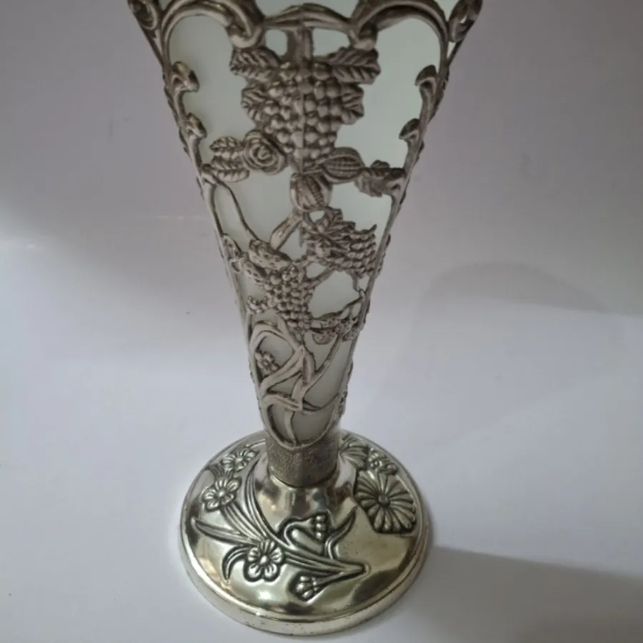 گلدان قدیمی سیلور